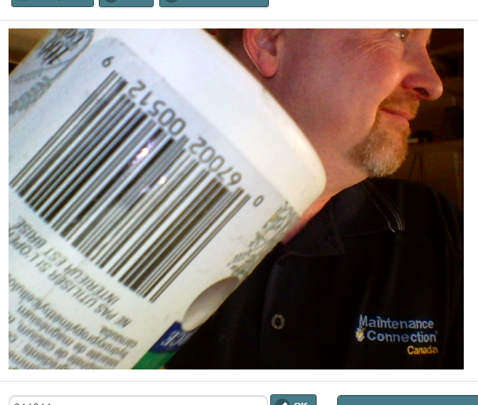 Curved Surface Barcode